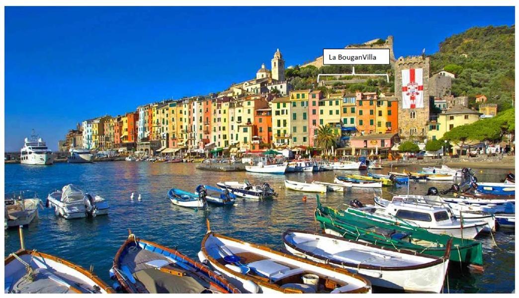 La Bouganvilla Porto Venere Buitenkant foto
